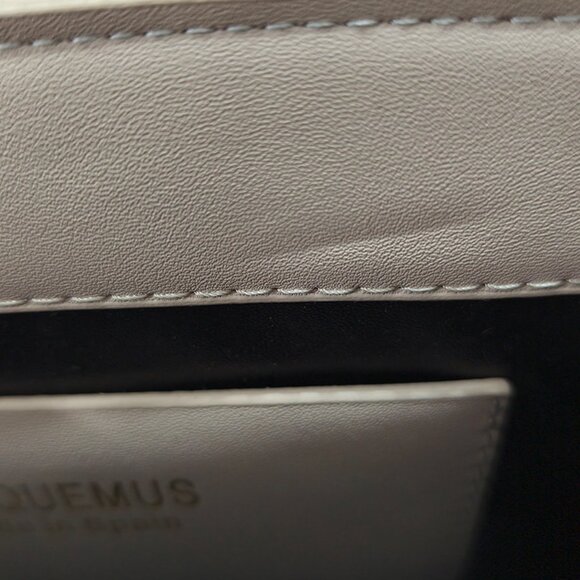 Jacquemus Medium Chiquito Grey Top-Handle Bag - Picture 10 of 11